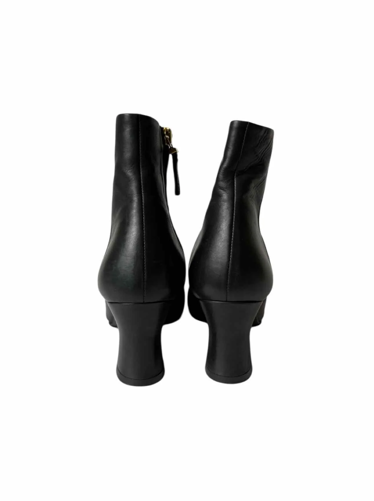 The Row Size 37.5 Bowin Leather Ankle Boots - Image 4