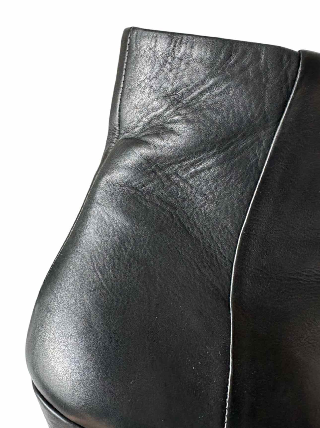 The Row Size 37.5 Bowin Leather Ankle Boots - Image 7
