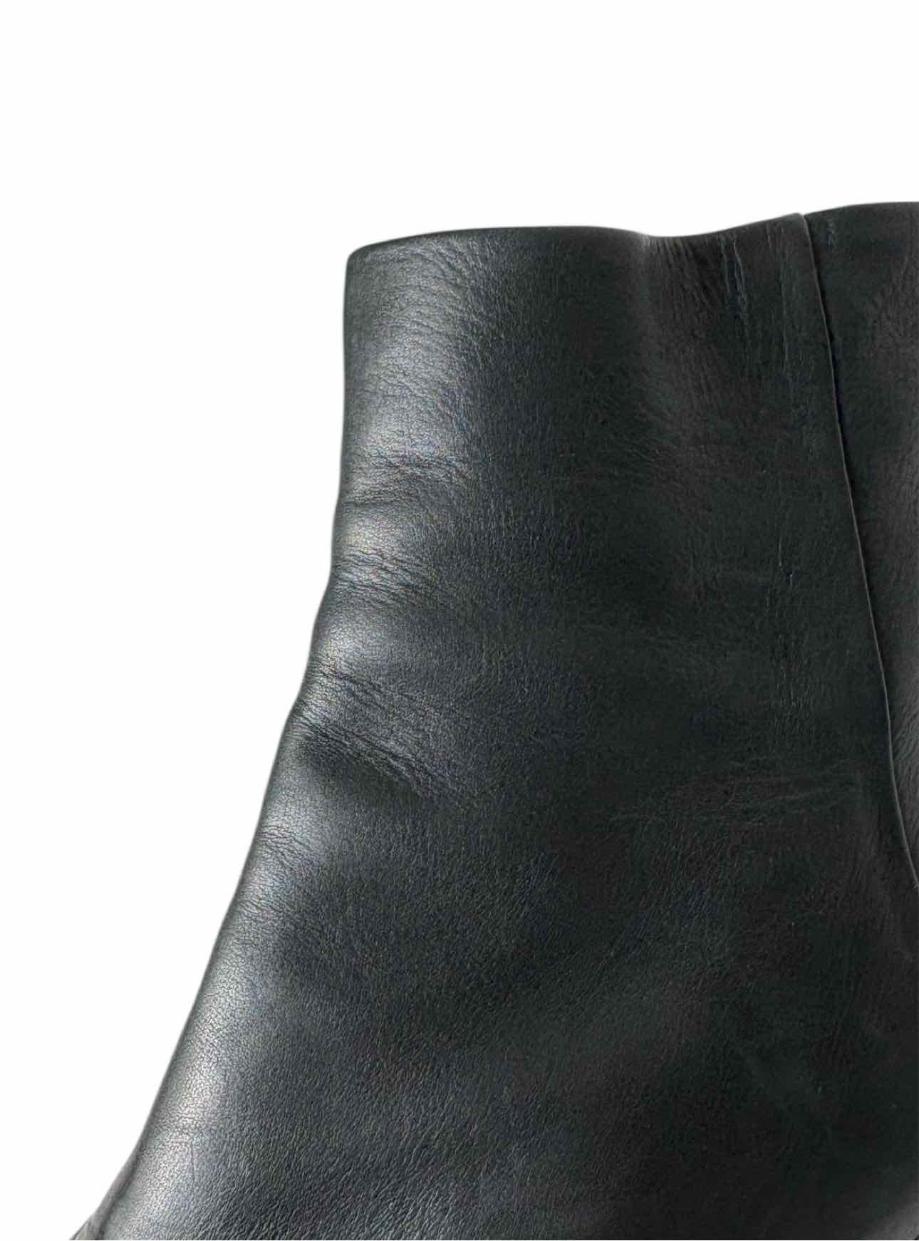 The Row Size 37.5 Bowin Leather Ankle Boots - Image 9