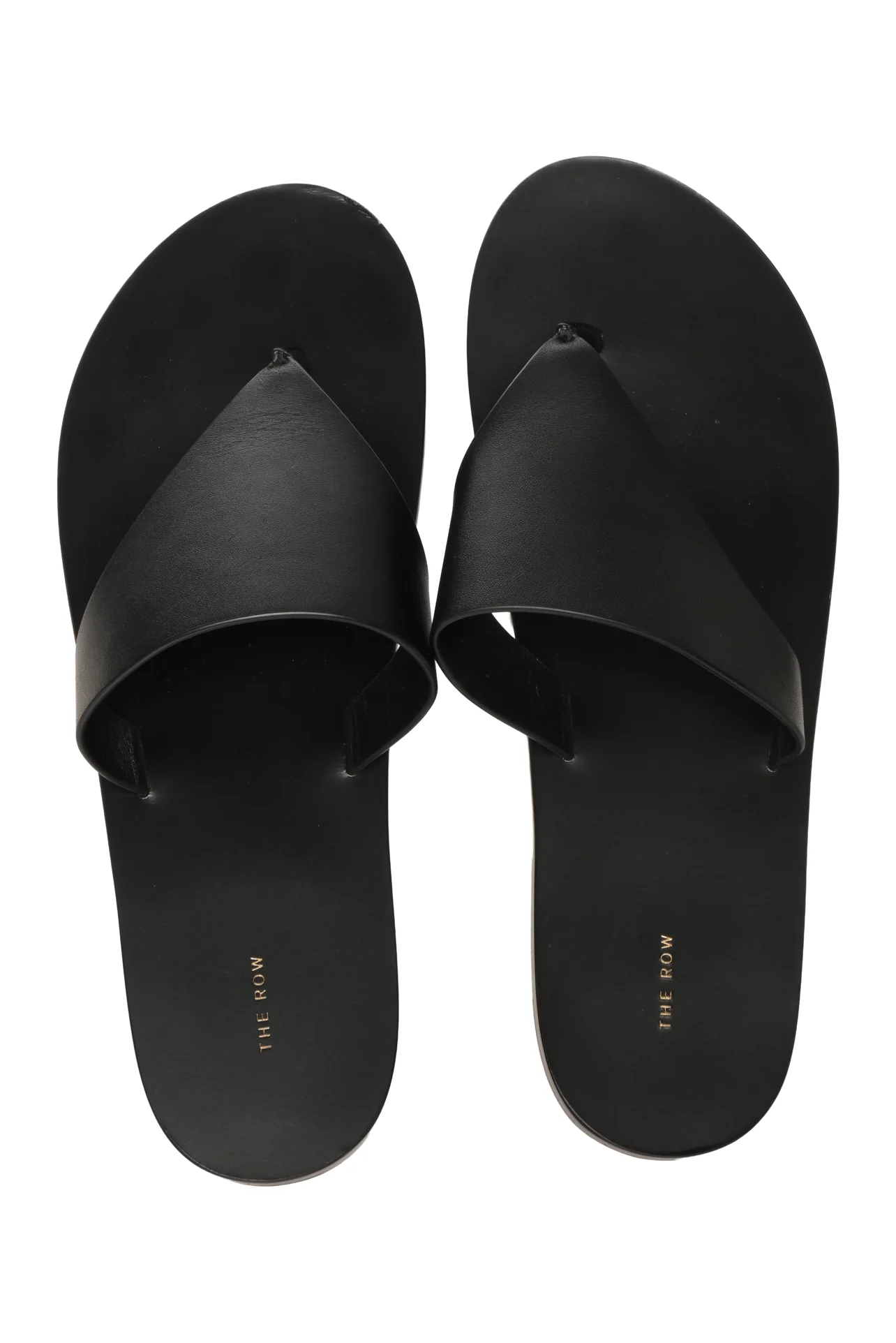 The Row Size 38.5 Avery Leather Thong Sandals - Image 6