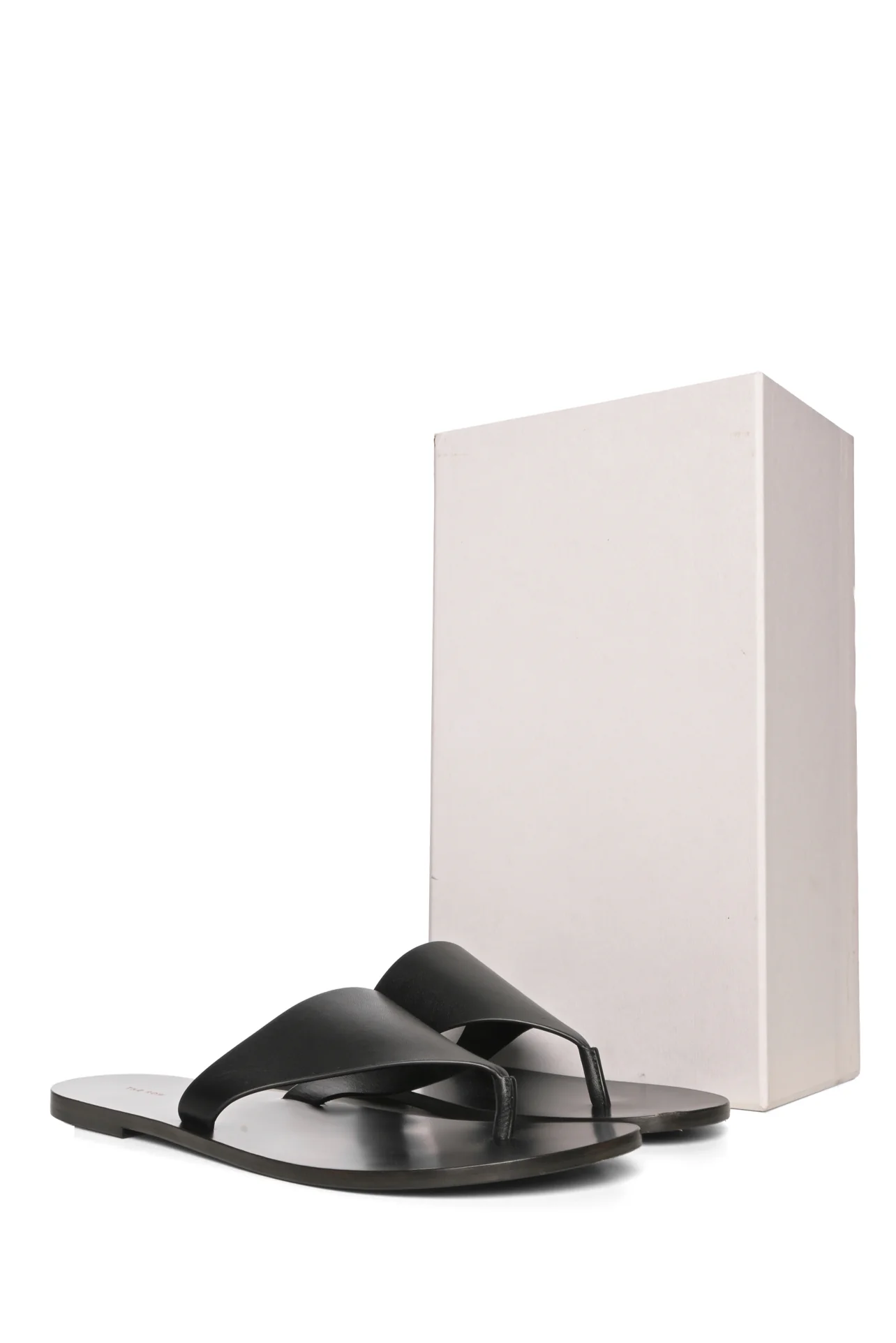 The Row Size 38.5 Avery Leather Thong Sandals - Image 8