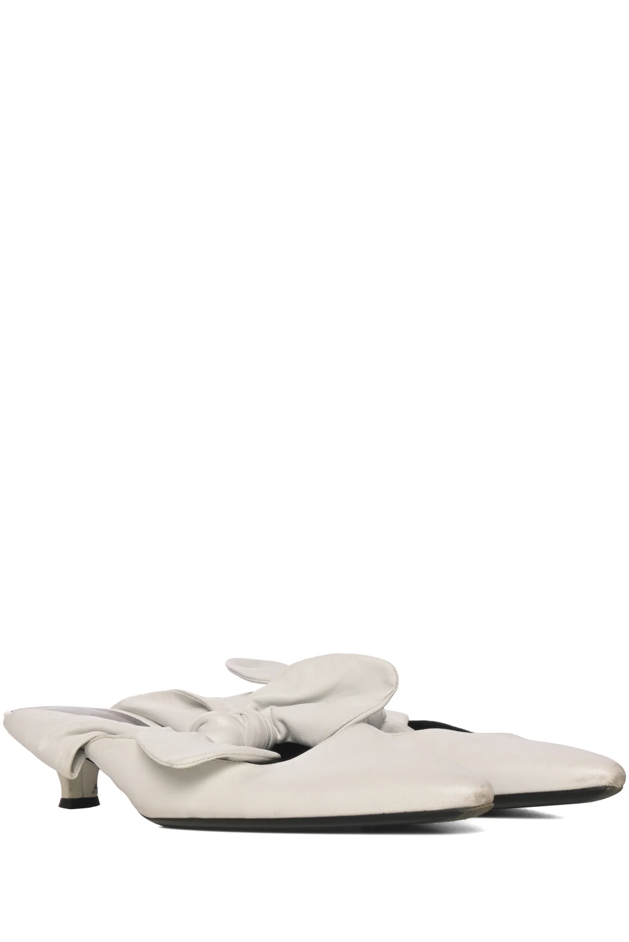 The Row Size 39 Coco Leather Mules - Image 2