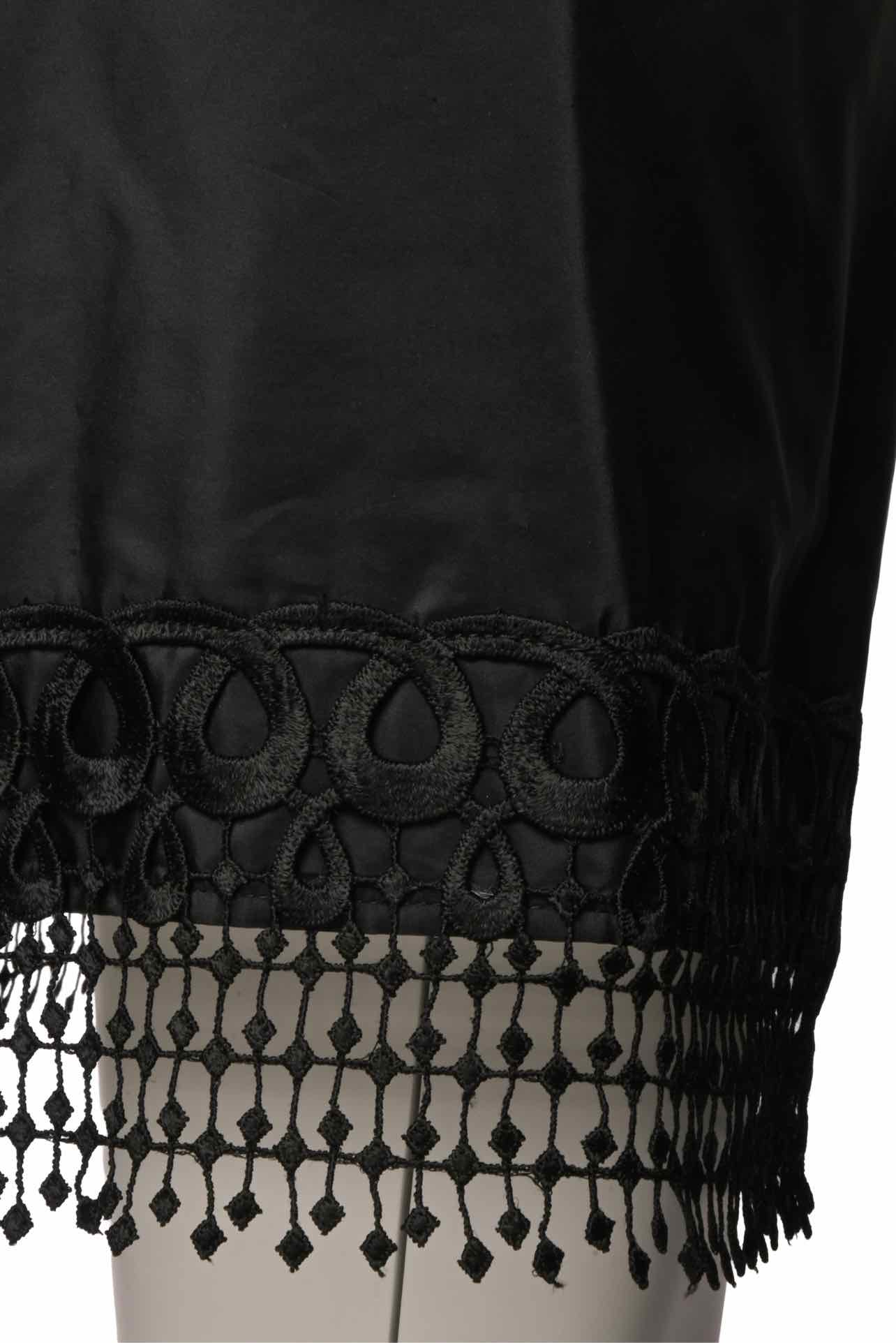 The Row Size S Eyelet Trim Silk Dress - Image 3