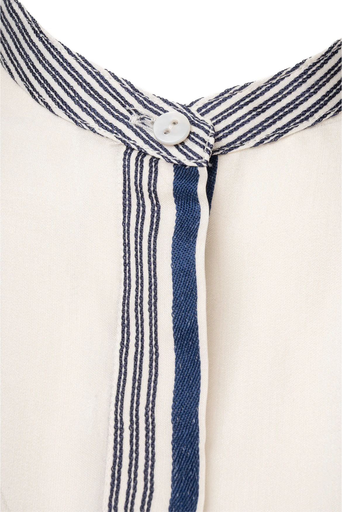 The Row Size S Striped Silk Shirt - Image 3