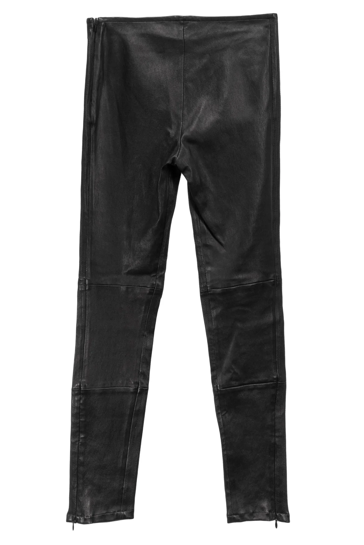 The Row Size XS Stitch Detail Leather Leggings - Image 2