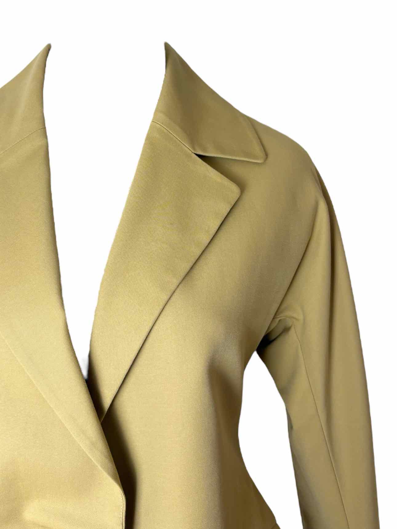 The Row Tan Cotton Size 12 Blazer - Image 3