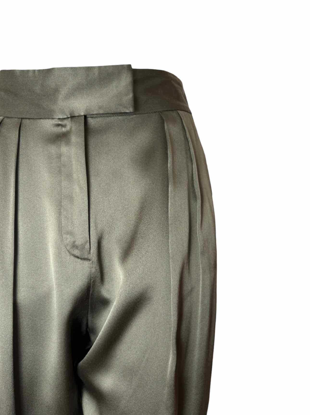 The Sei Size 6 Pleated Silk Pants - Image 3