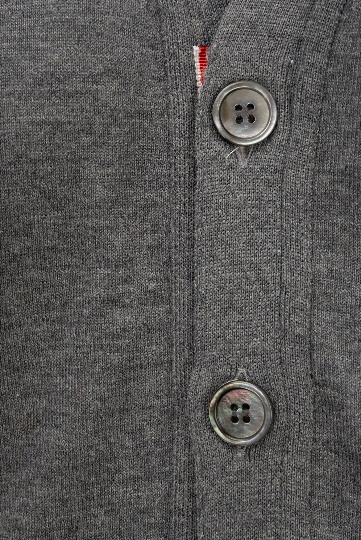 Thom Browne Size 2 Men's 4 Bar Merino Wool Cardigan - Image 3