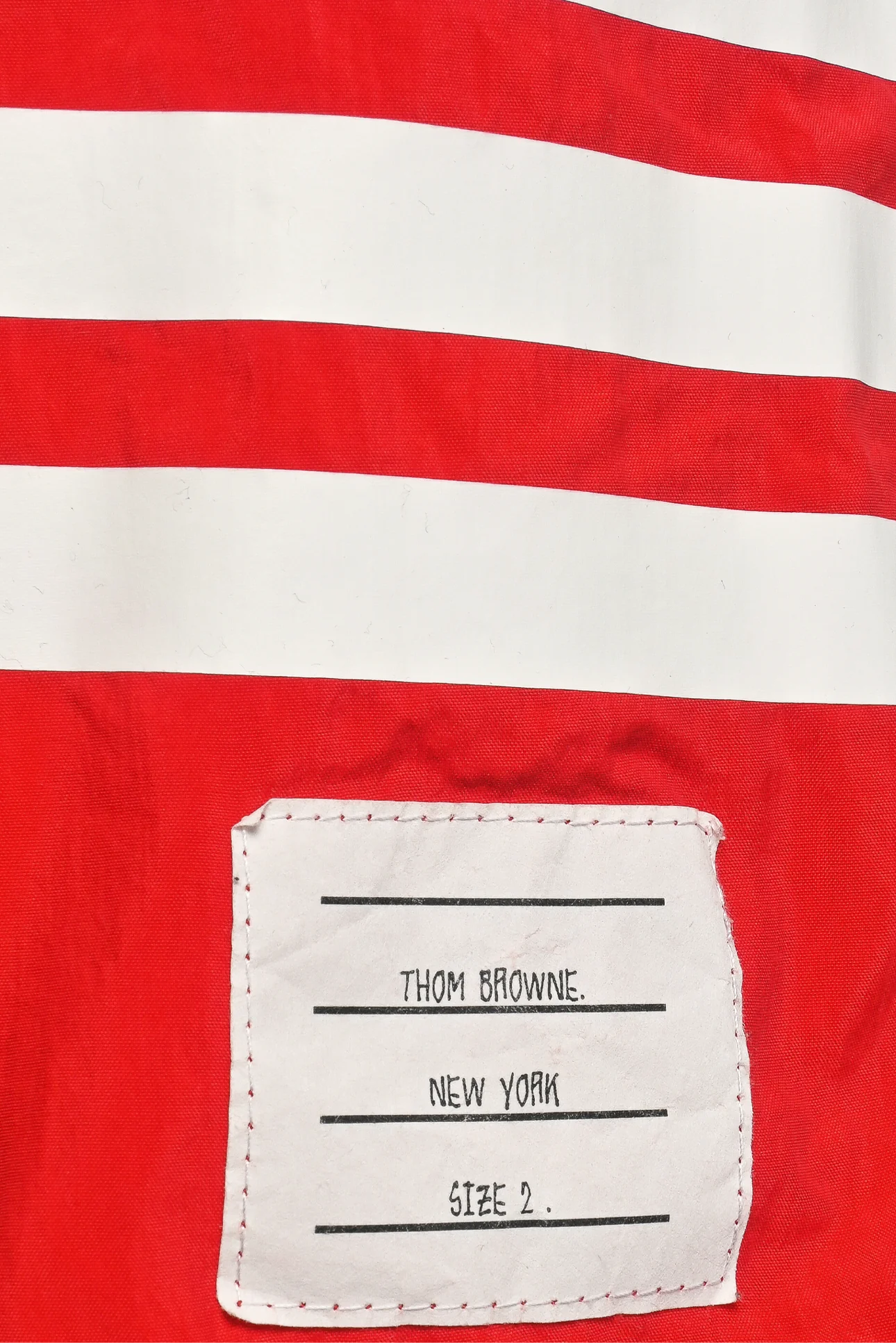 Thom Browne Size 33 Men's Swim Tech 4-Bar Board Shorts - Image 3