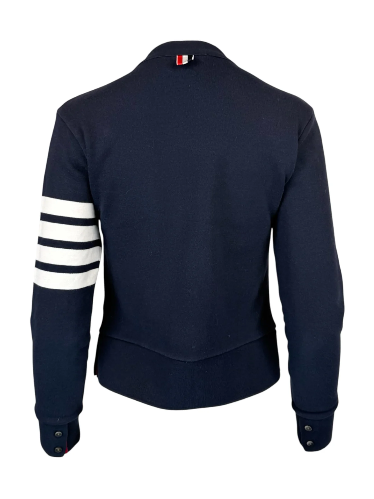 Thom Browne Size 36 4-Bar V-Neck Cardigan - Image 2