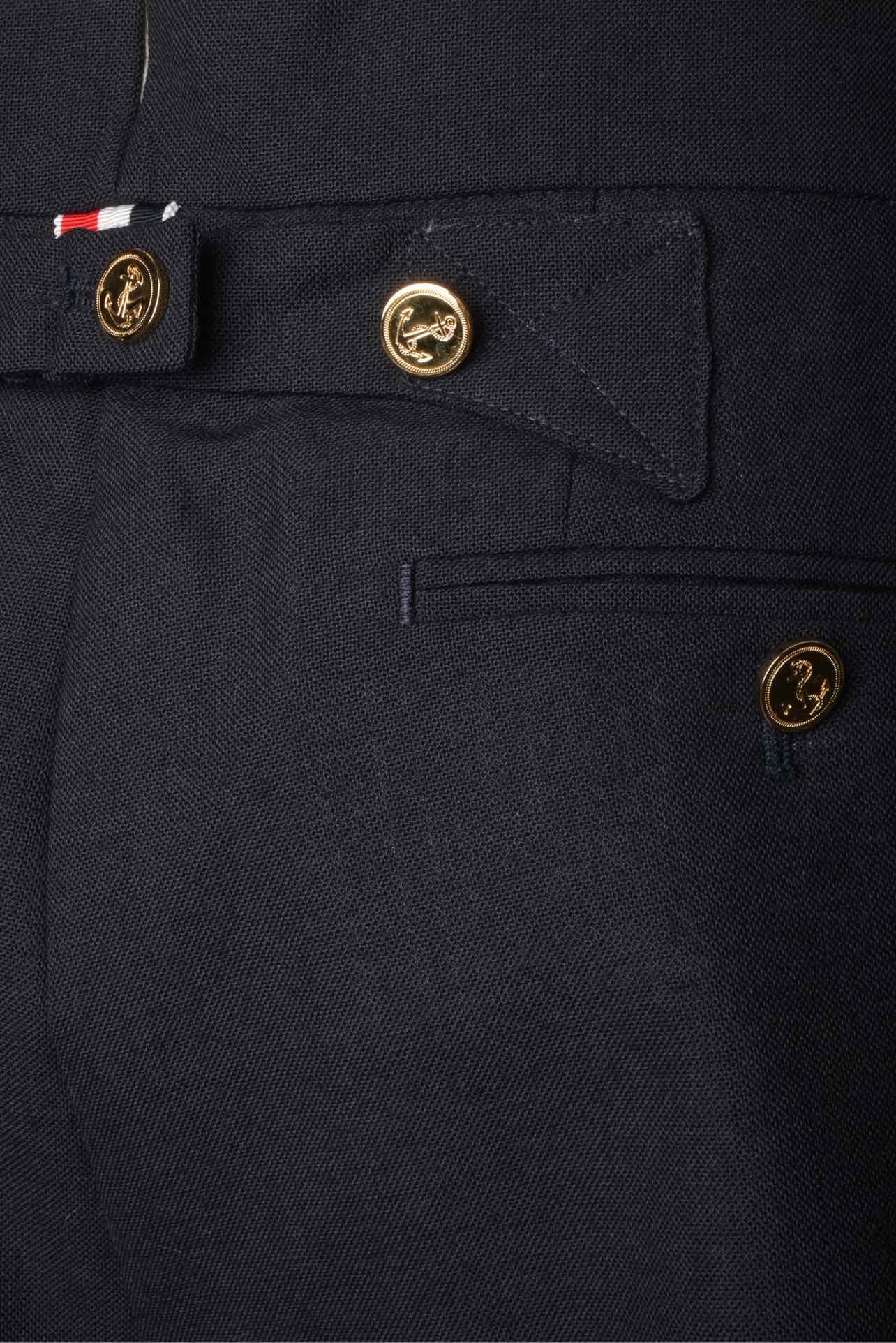 Thom Browne Size 38 Drop Lining Wool Shorts - Image 3