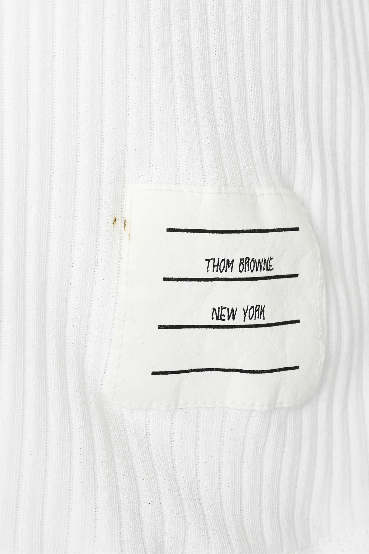 Thom Browne Size 8 Striped T-Shirt - Image 3