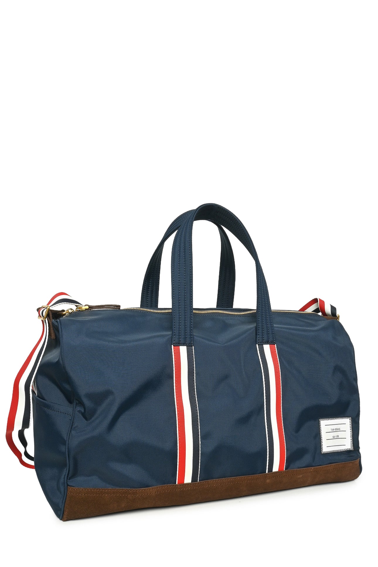Thom Browne Soft Tech Nylon & Suede Duffle Bags - Image 2