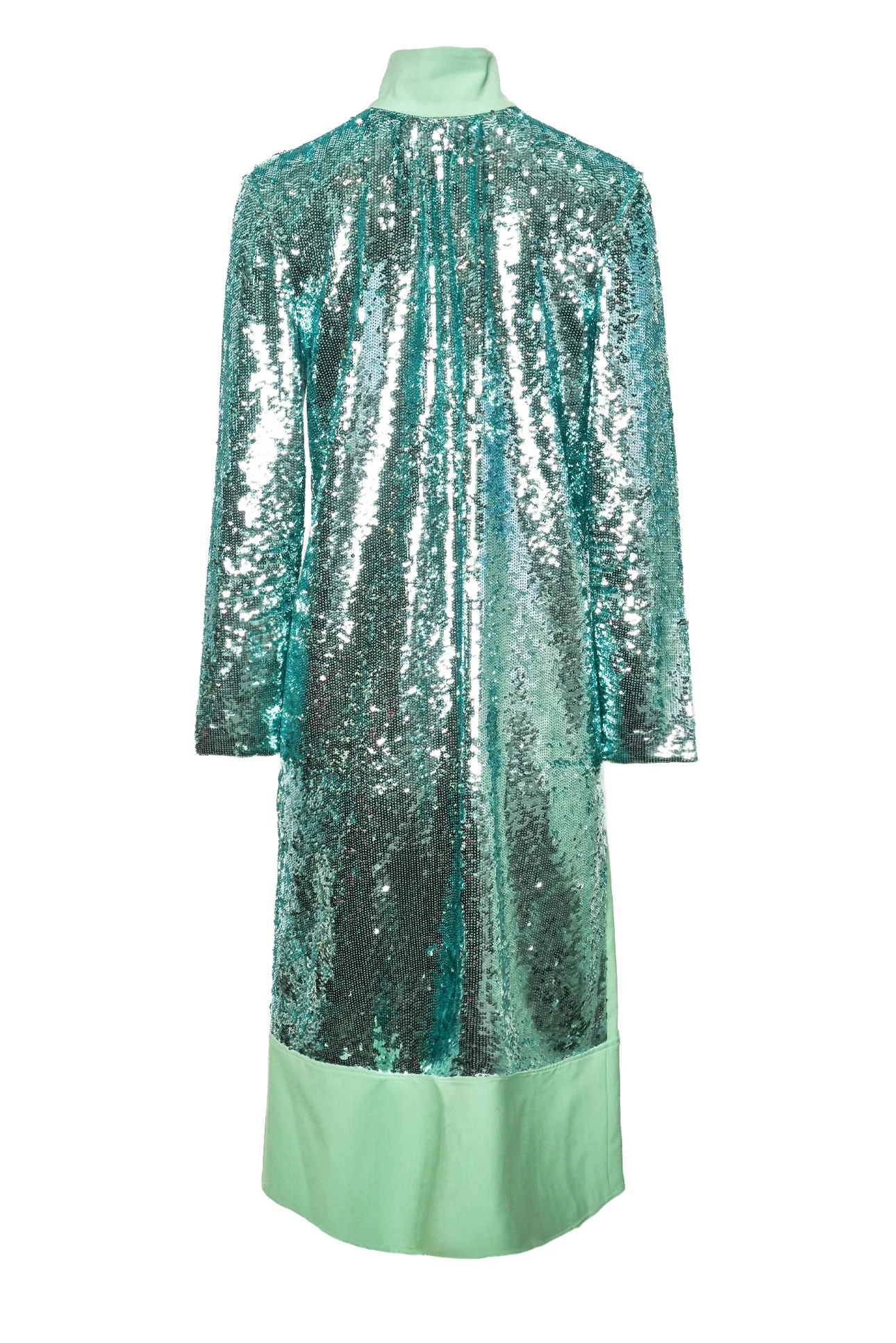 Tibi Size 2 Reversible Sequin Midi Dress - Image 2