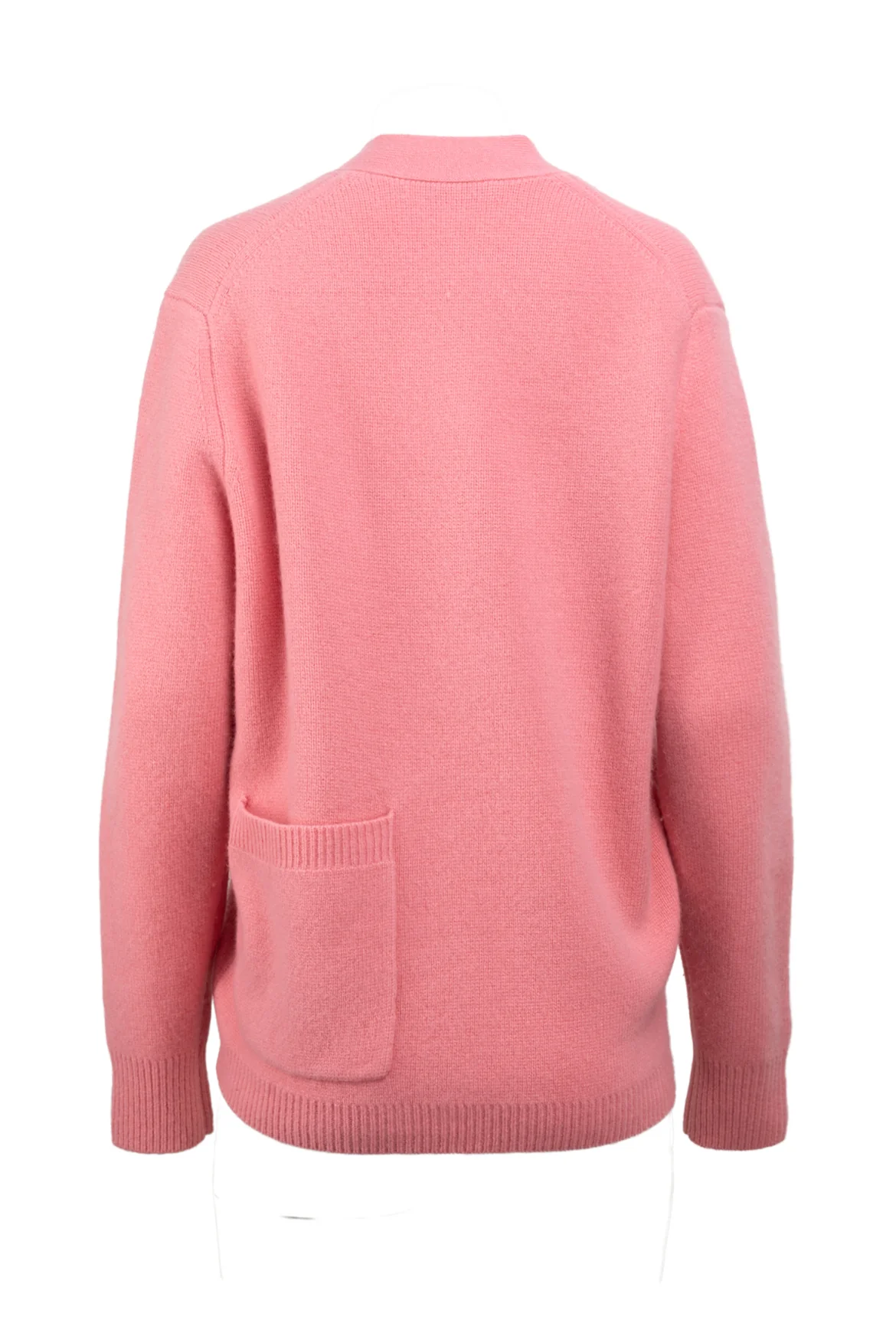 Tibi Size M Soft Lambswool Distressed Cardigan - Image 2