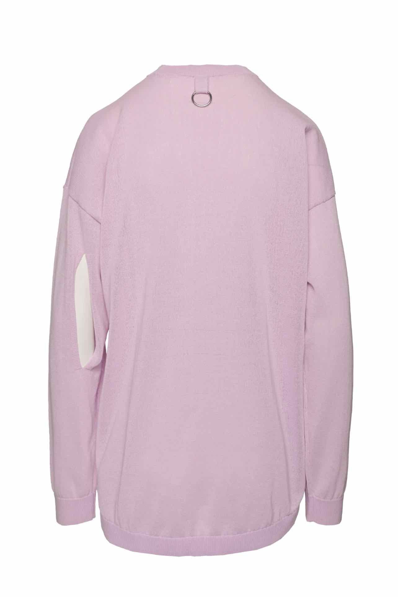 Tibi Size S Crispy Viscose Slit Detail Oversized Pullover Sweater - Image 2