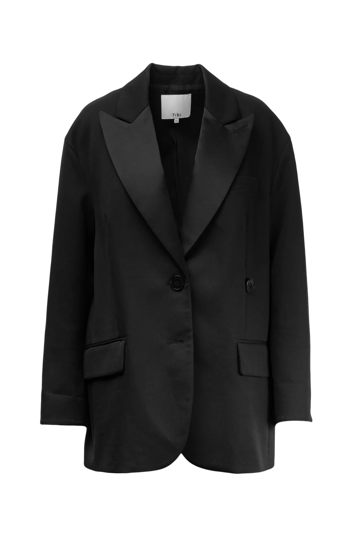 Tibi Size XS Tuxedo Liam Blazer