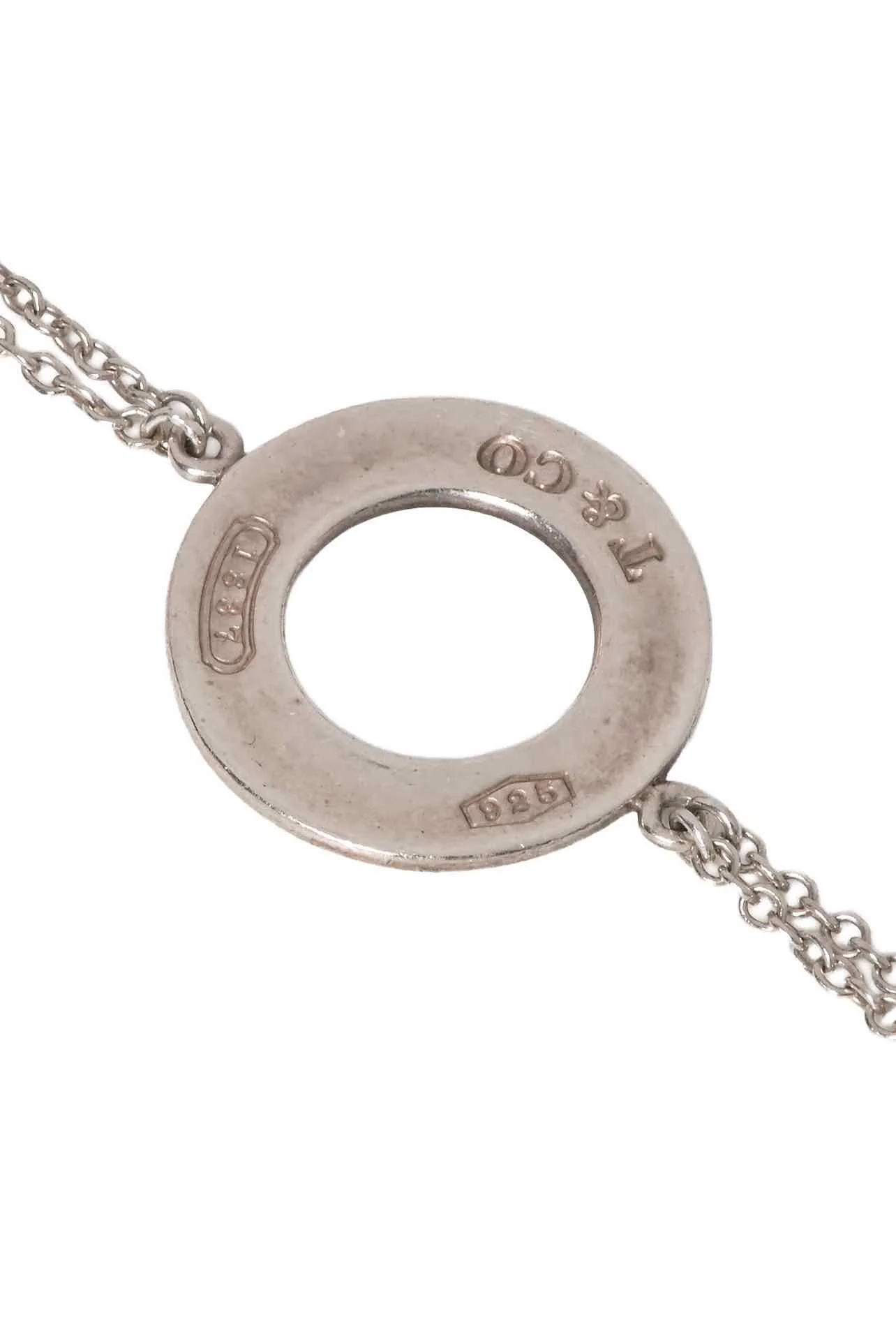 Tiffany & Co 1837 Circle Double Chain Bracelet - Image 3