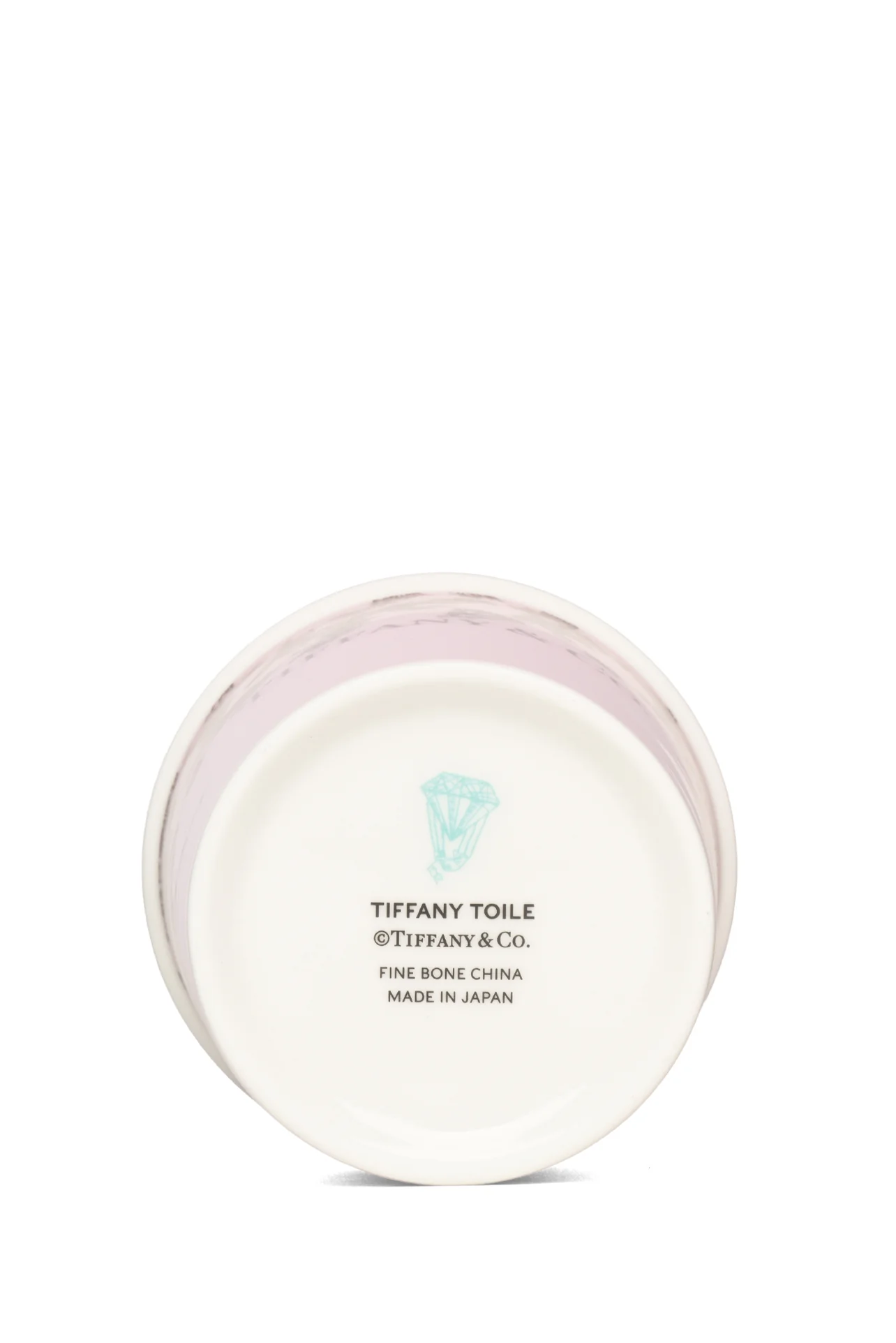 Tiffany & Co Bone China Cherry Blossom Tiffany Toilette Print Coffee Cup - Image 3