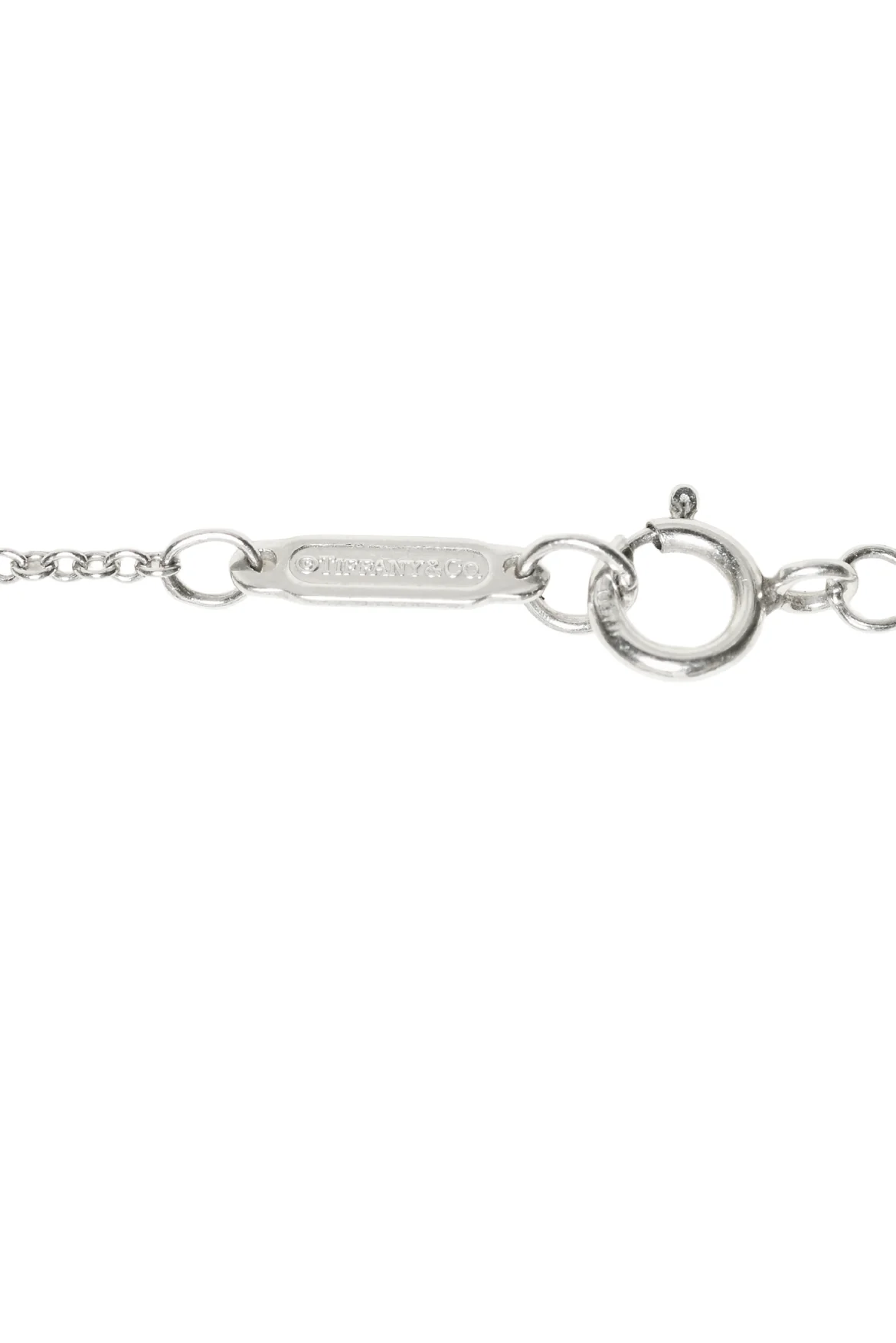 Tiffany & Co Platinum Solitaire Necklace - Image 3