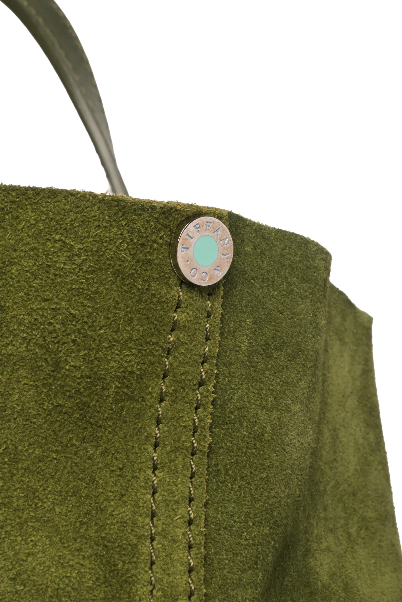Tiffany & Co Reversible Metallic Suede Tote - Image 5