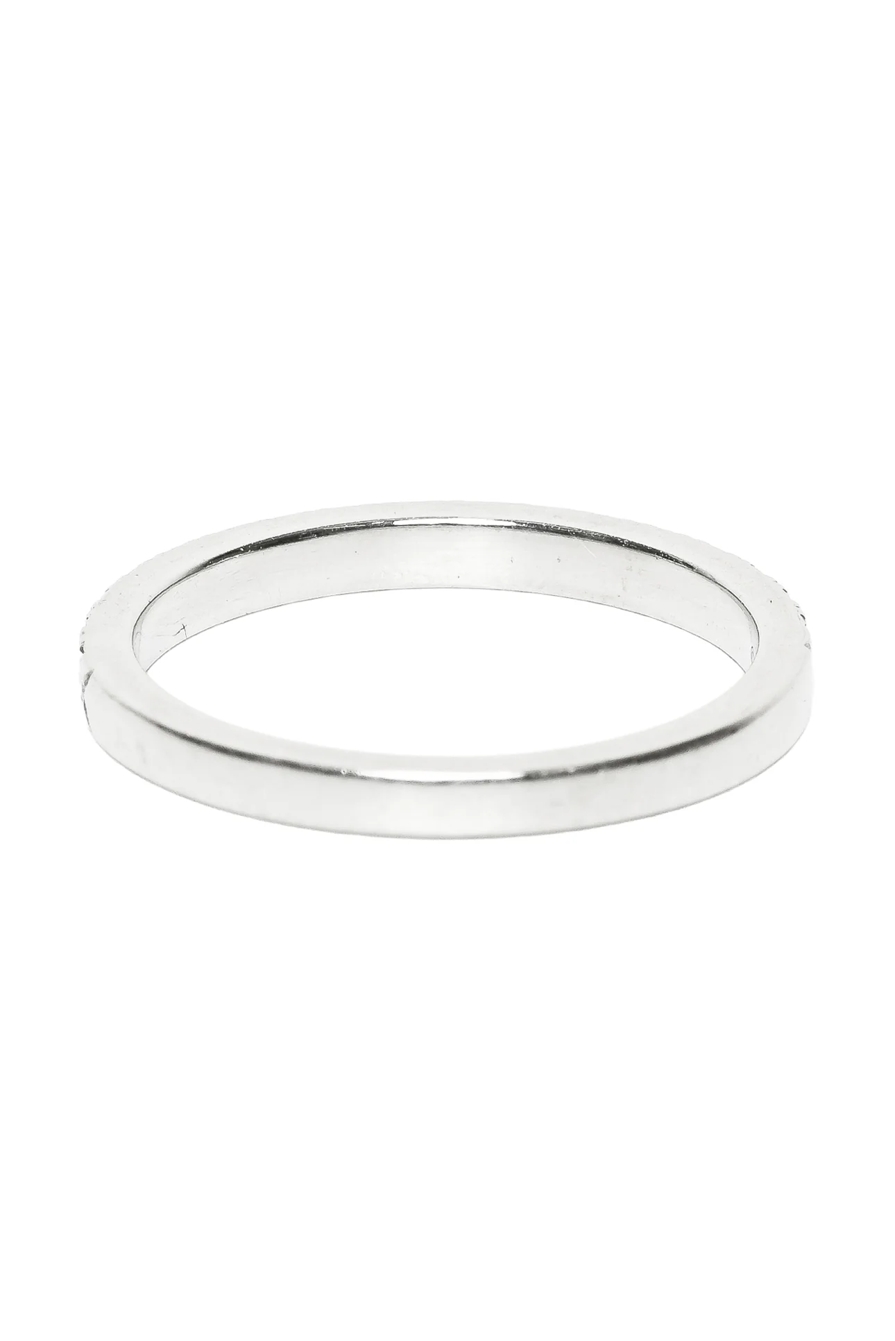 Tiffany & Co Size 5 Soleste Half Eternity Ring - Image 2