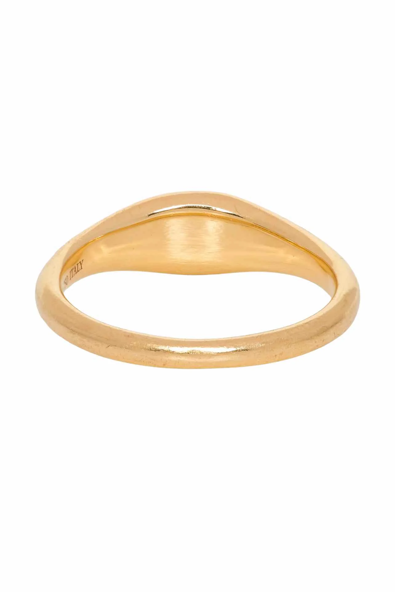 Tiffany Size 7 18K Yellow Gold Signet Ring - Image 2