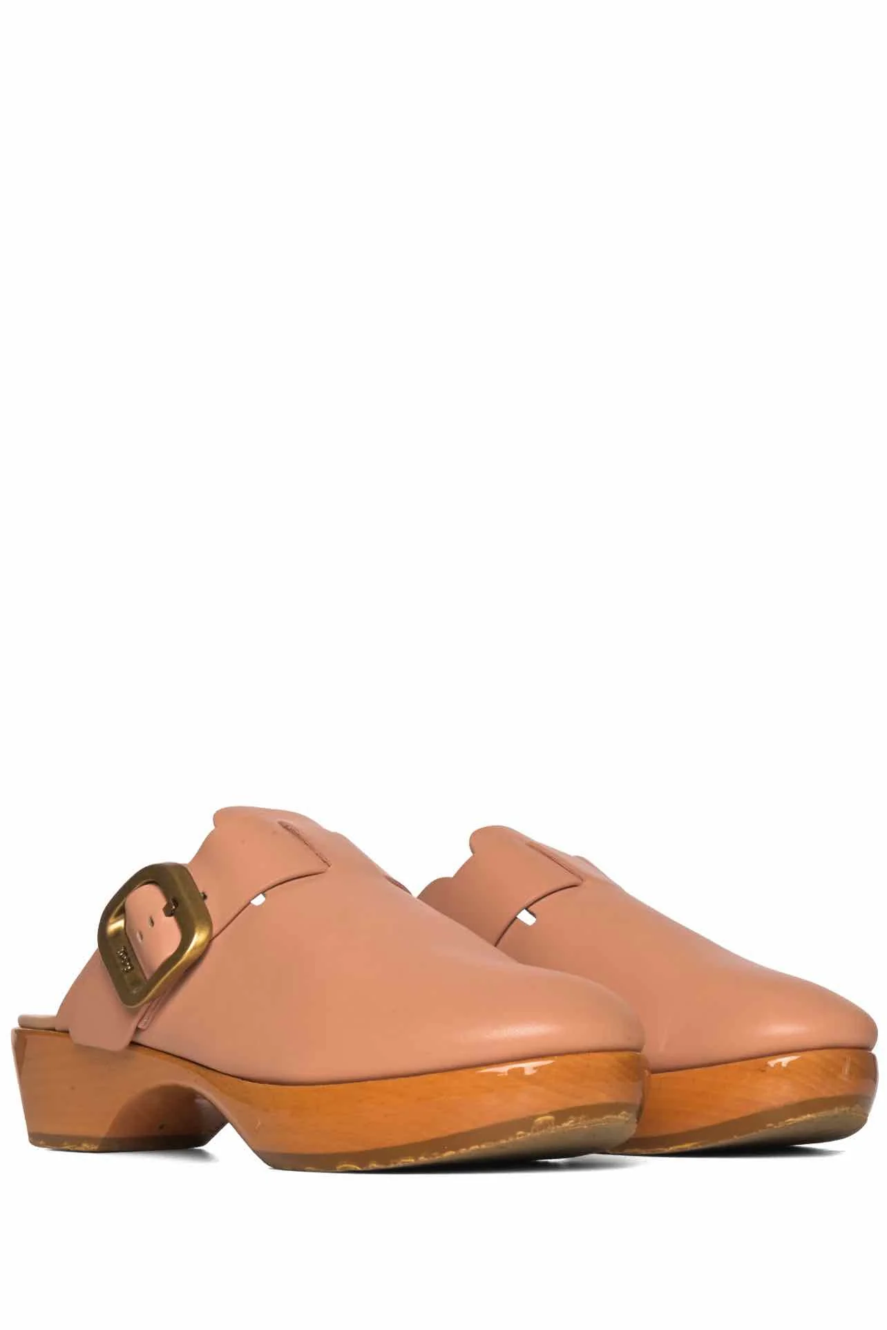 Tod's Size 36 Leather Clogs - Image 2