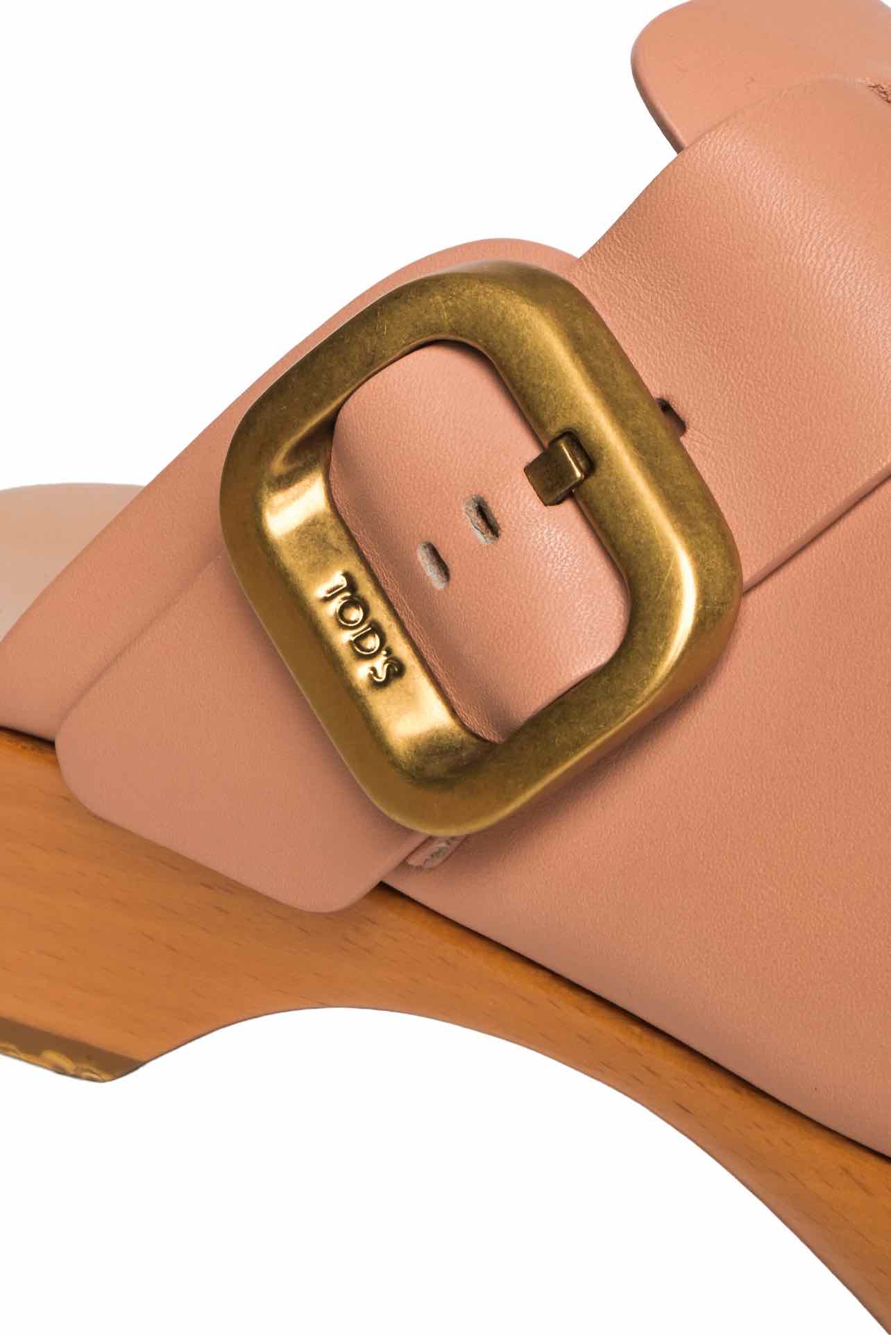 Tod's Size 36 Leather Clogs - Image 4