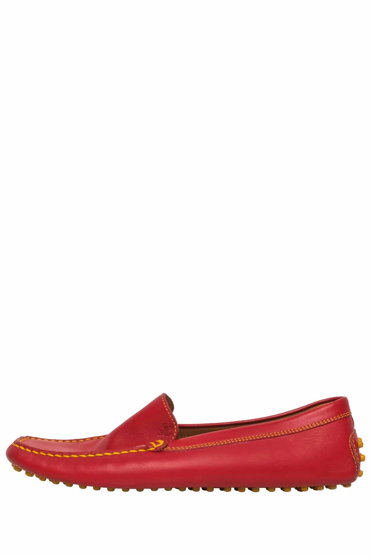 Tod's x Ferrari Size 38.5 Leather Gommino Driving Loafers - Image 3
