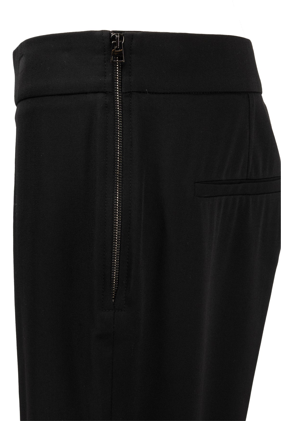 Tom Ford Size 6 Wool Zipper Detail Pants - Image 3