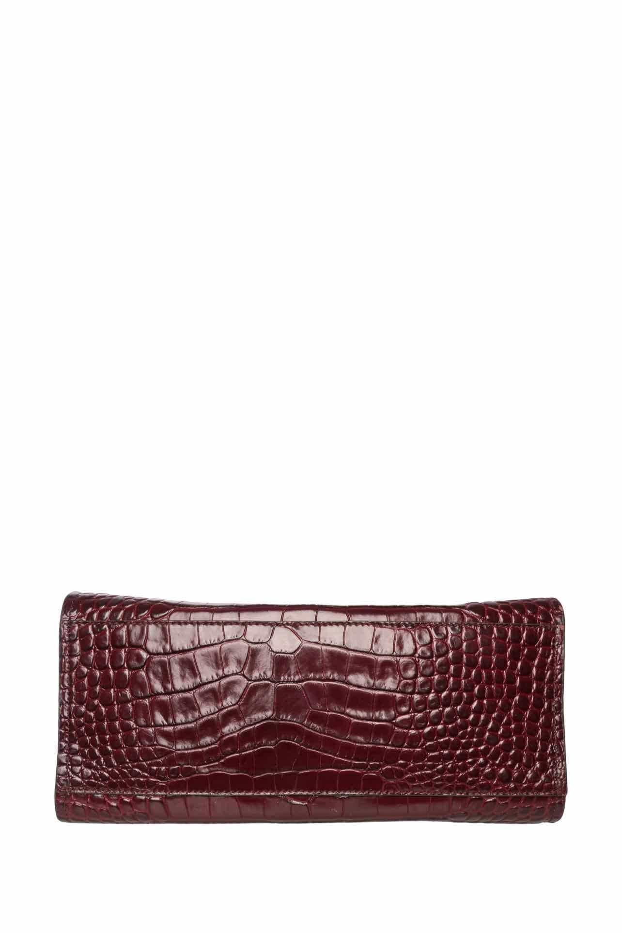 Tory Burch Britten Croc Embossed Leather Tote - Image 5