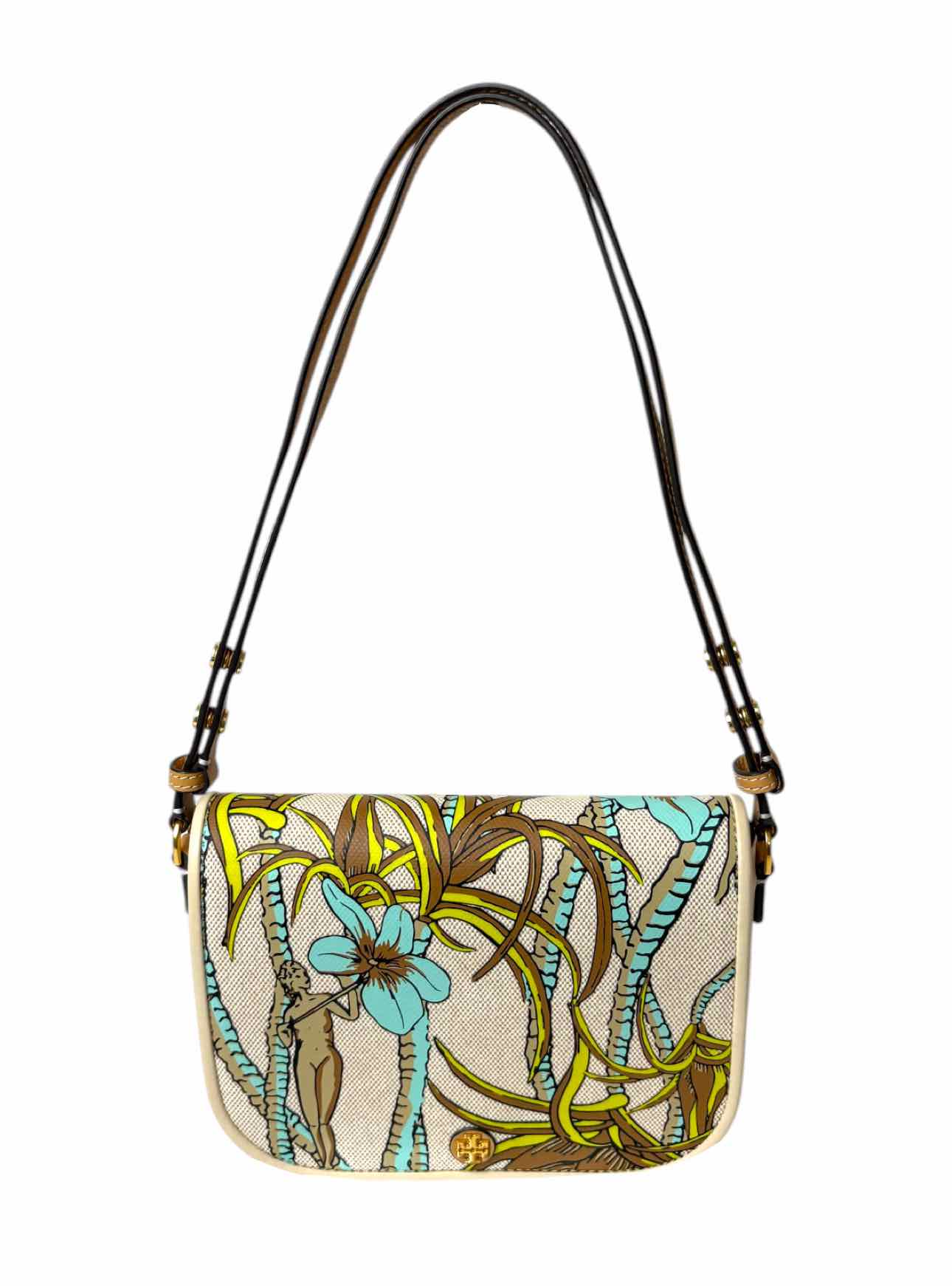 Tory Burch Emerson Printed Canvas & Leather Purse - Image 6
