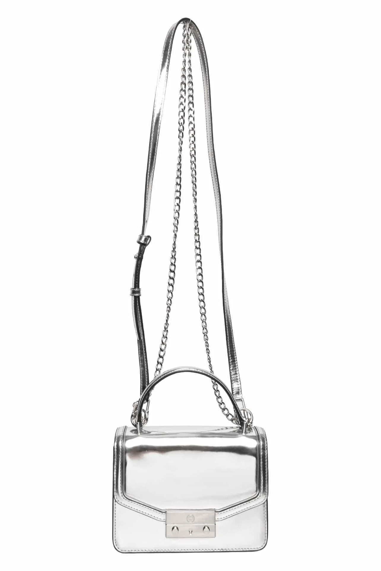 Tory Burch Juliette Metallic Mini Crossbody - Image 6