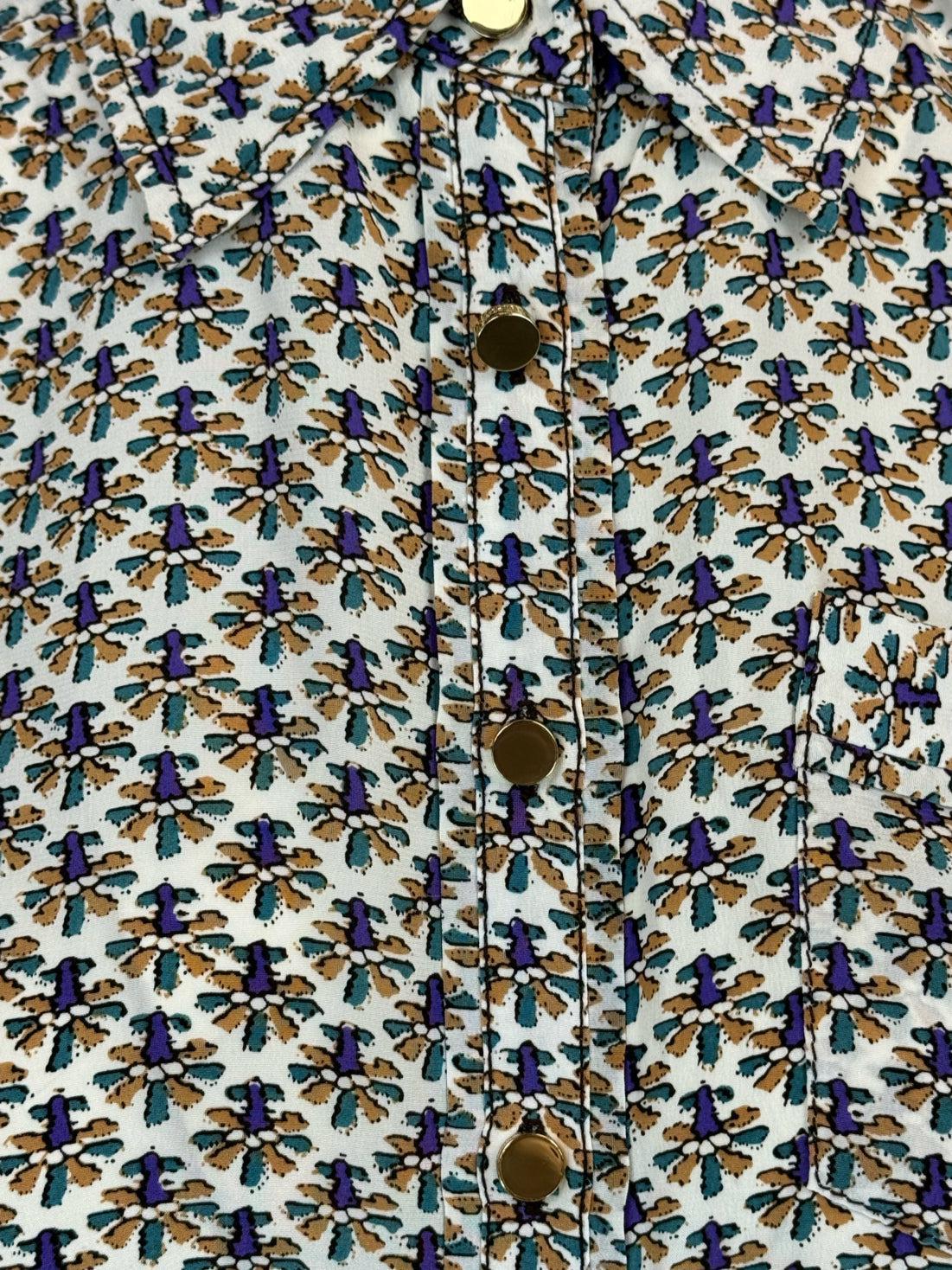 Tory Burch Size 4 Blouse - Image 4