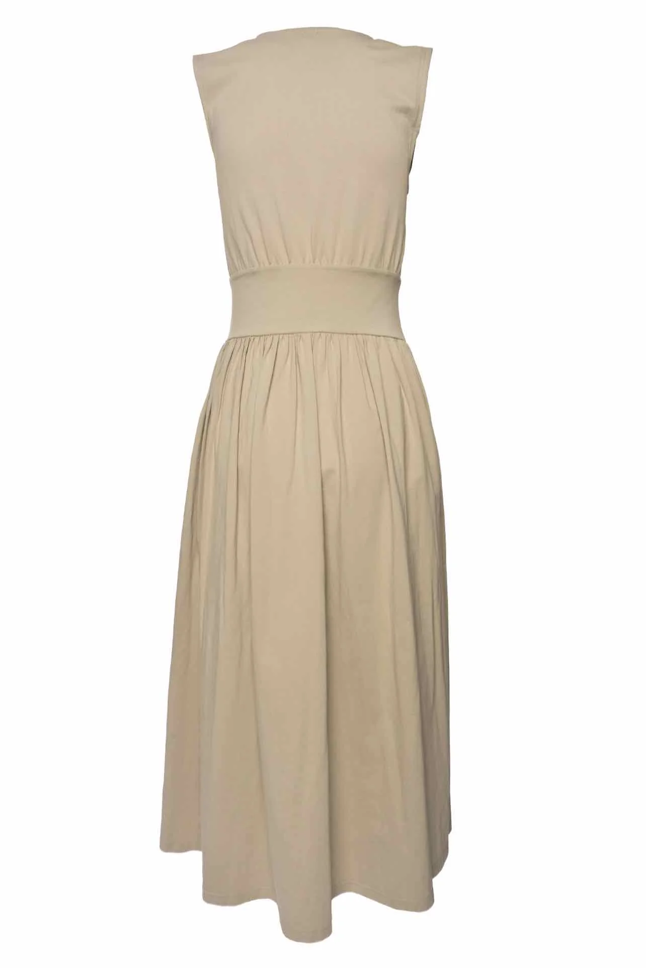 Toteme Size S Cotton Midi Dress - Image 2