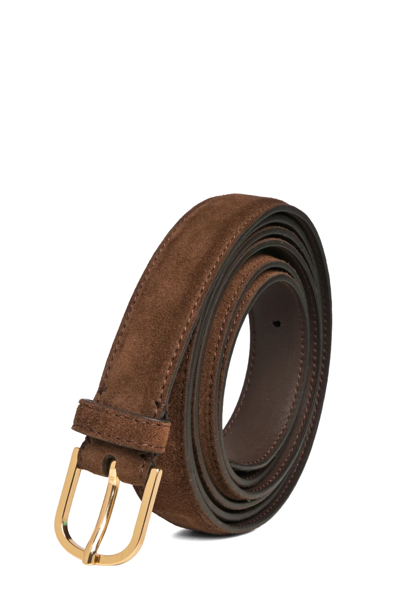 Toteme Size XS/S Suede Slim Double Wrap Belt - Image 2