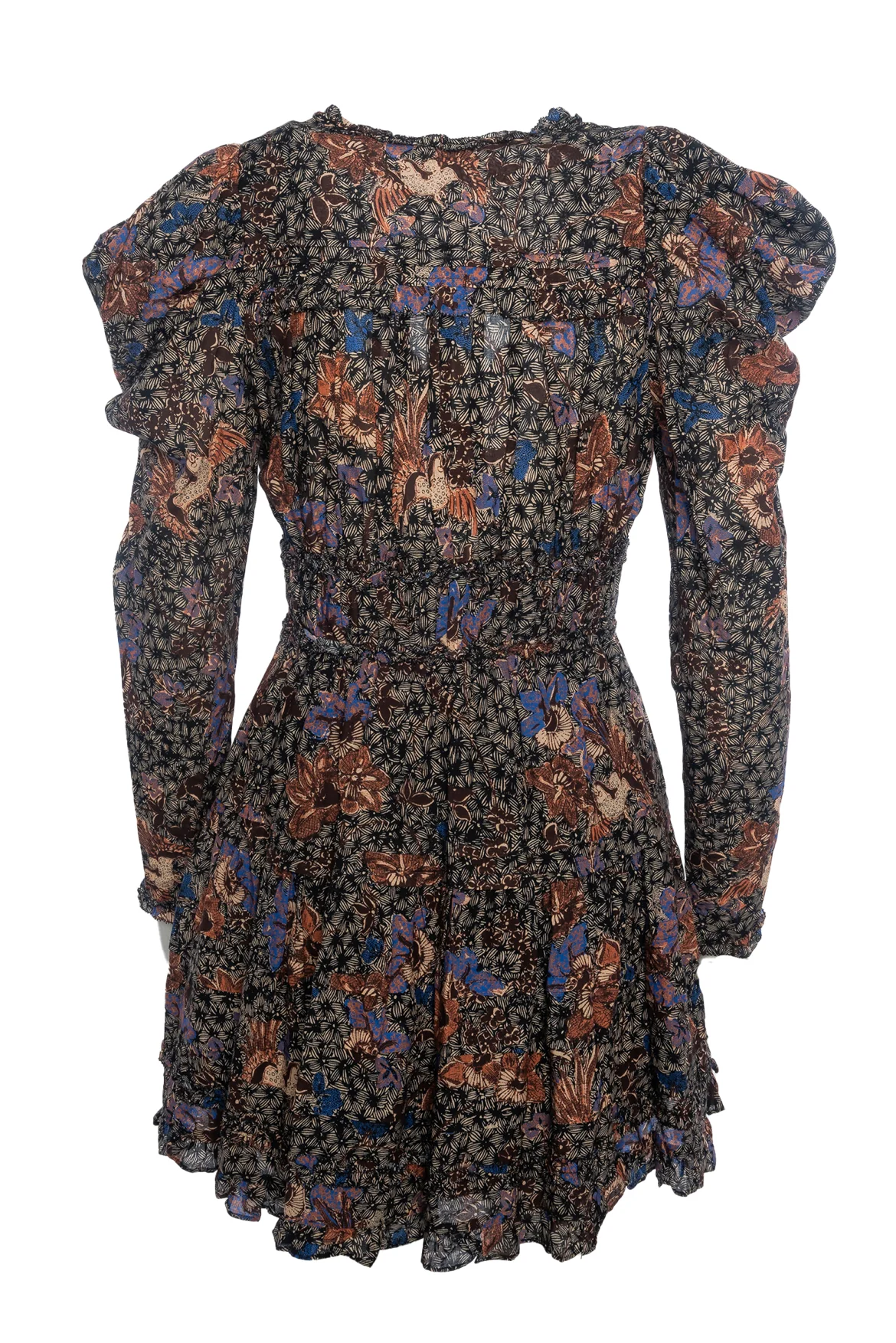 Ulla Johnson Size 0 Floral Filly Mini Dress - Image 4