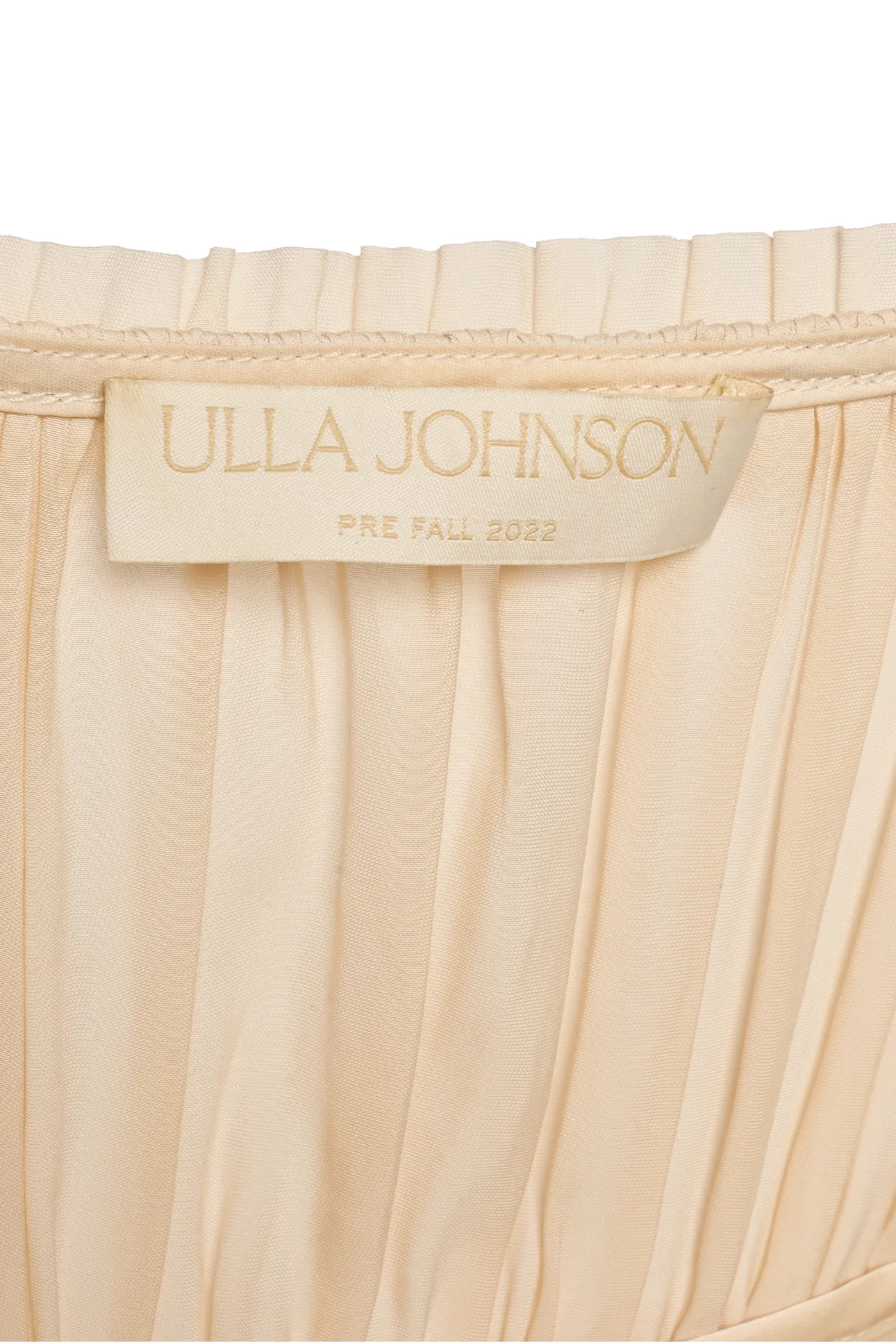 Ulla Johnson Size 10 Olivia Pleated Tiered Dress - Image 3