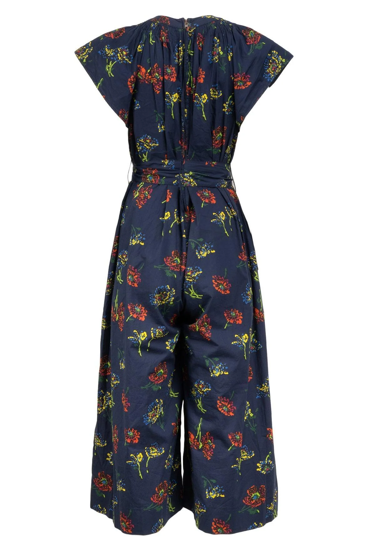Ulla Johnson Size 2 Coralie Floral Print Wide Leg Jumpsuit - Image 2