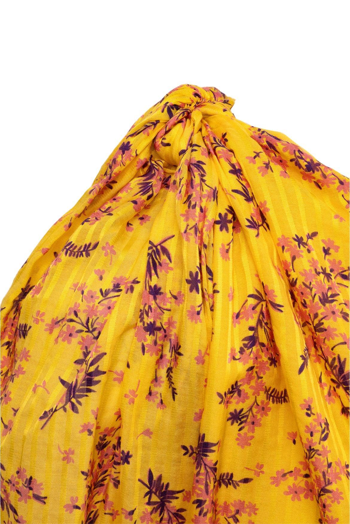 Ulla Johnson Size 2 Enid One Shoulder Floral Tops - Image 3
