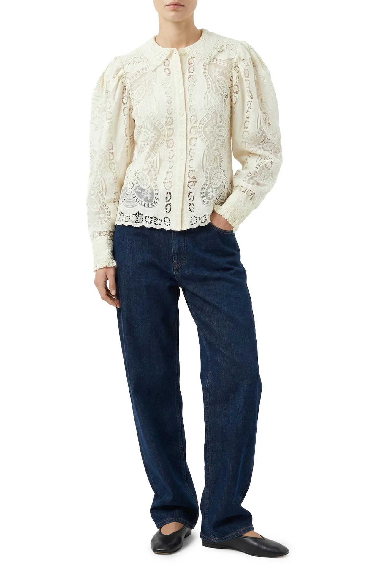 Ulla Johnson Size 4 Anabella Blouse - Image 2