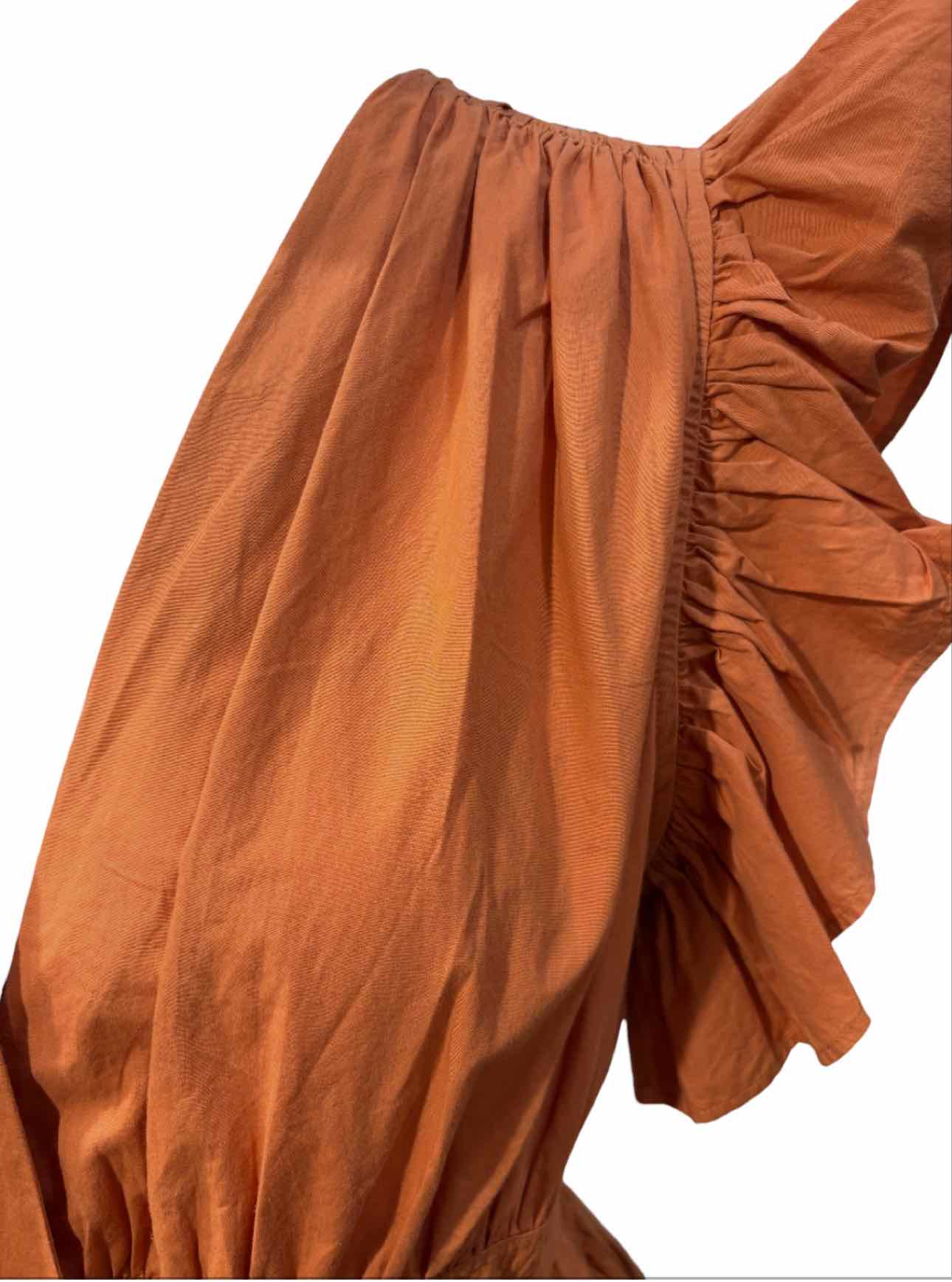 Ulla Johnson Size 6 Cotton Ruffle Dress - Image 3