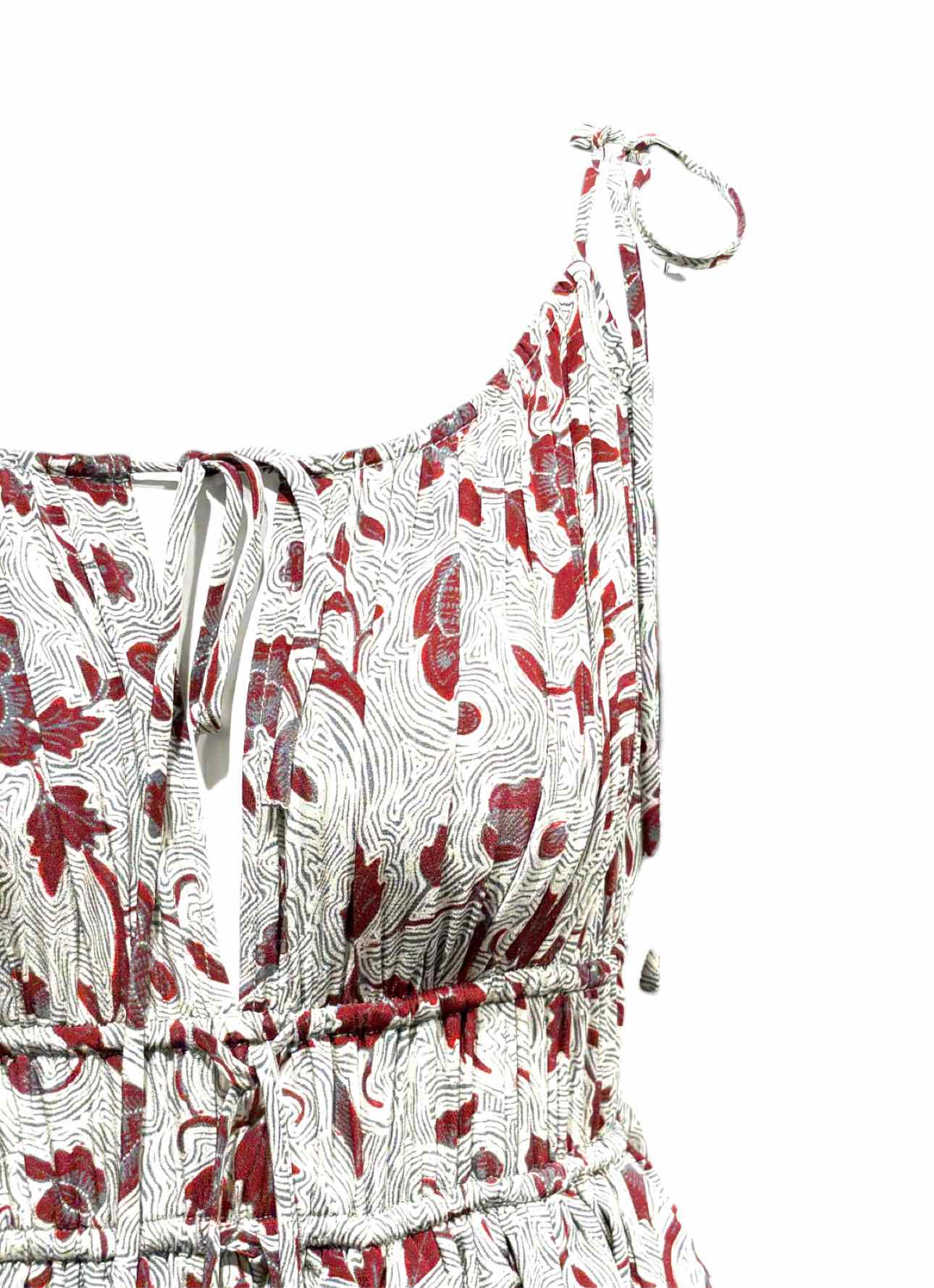 Ulla Johnson Size 6 Floral Silk Dress - Image 3