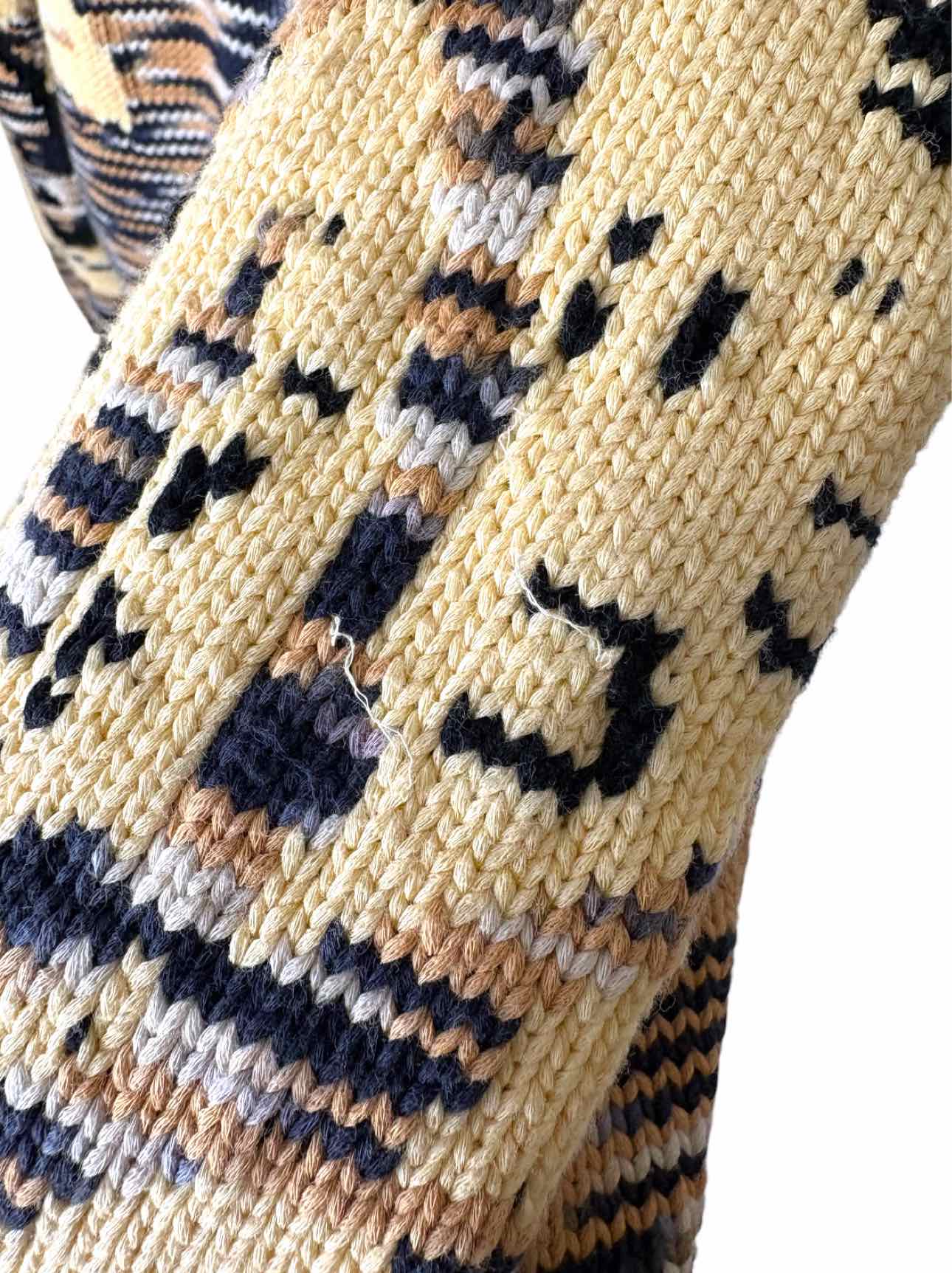 Ulla Johnson Size L Floral Cotton Blend Sweater - Image 4