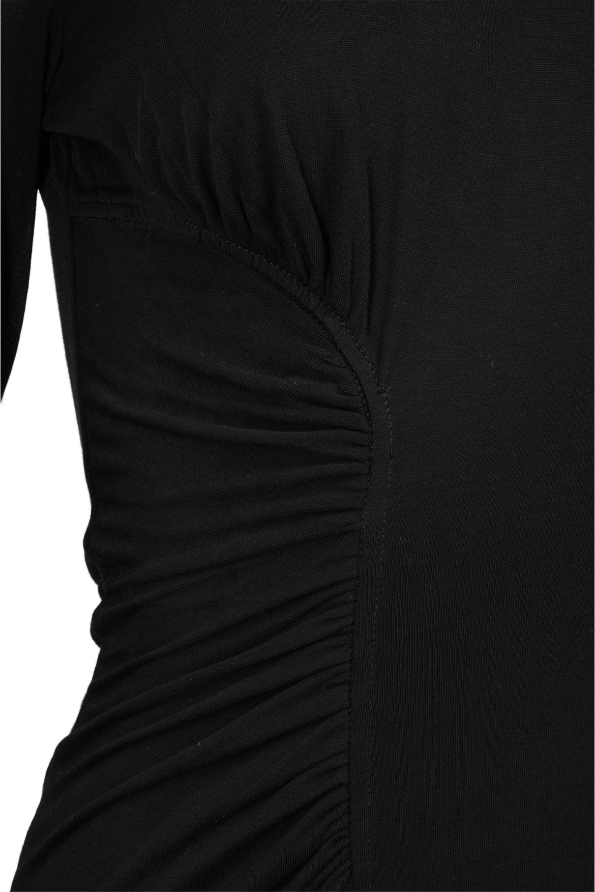 Ulla Johnson Size S Long Sleeve Ruched Dress - Image 3