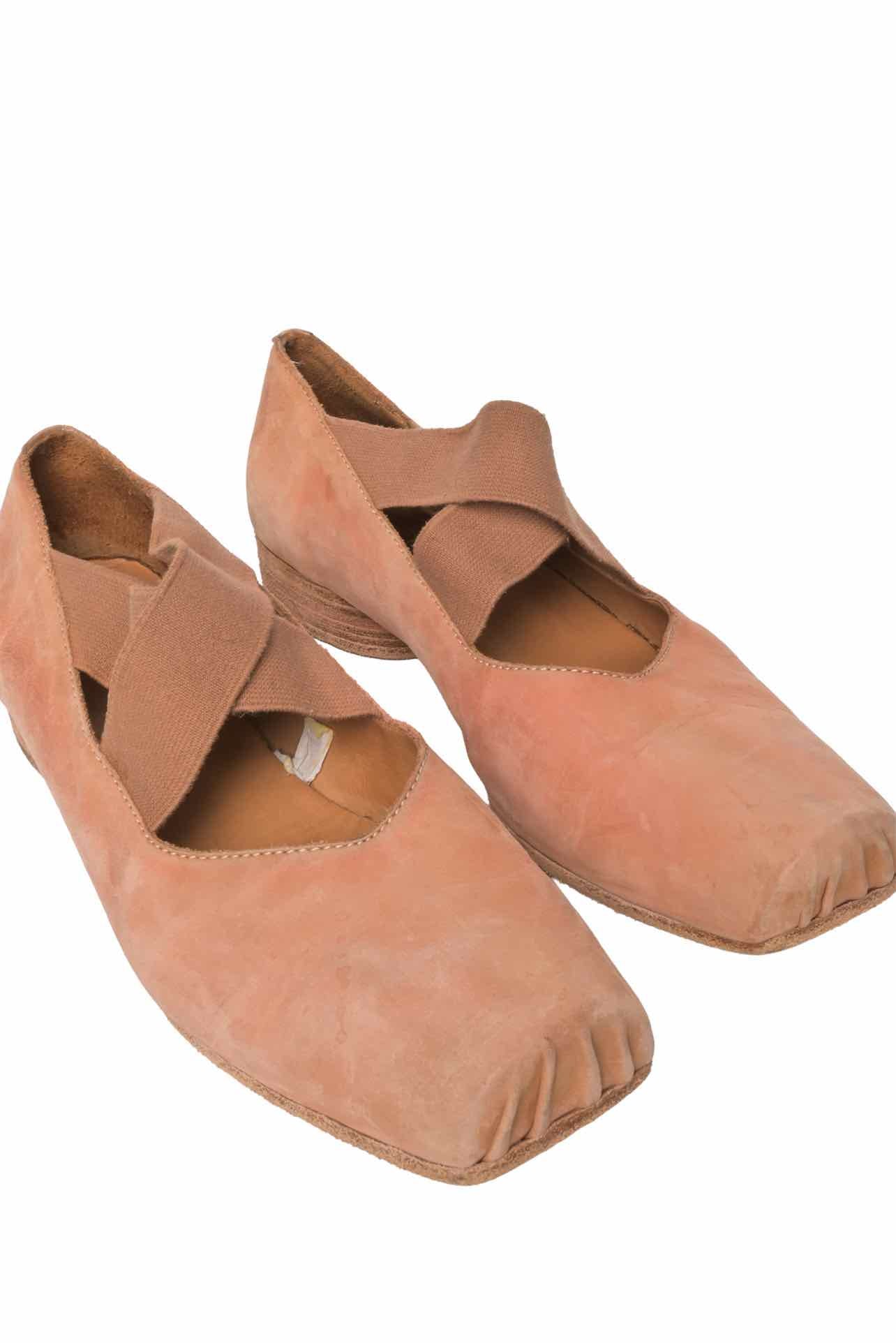 Uma Wang Size 37 Crossover Ballerina Flats - Image 4