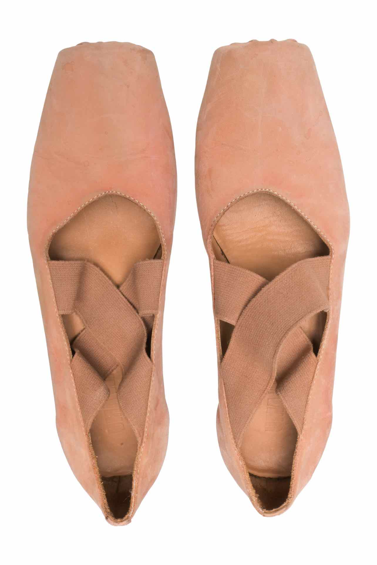 Uma Wang Size 37 Crossover Ballerina Flats - Image 6
