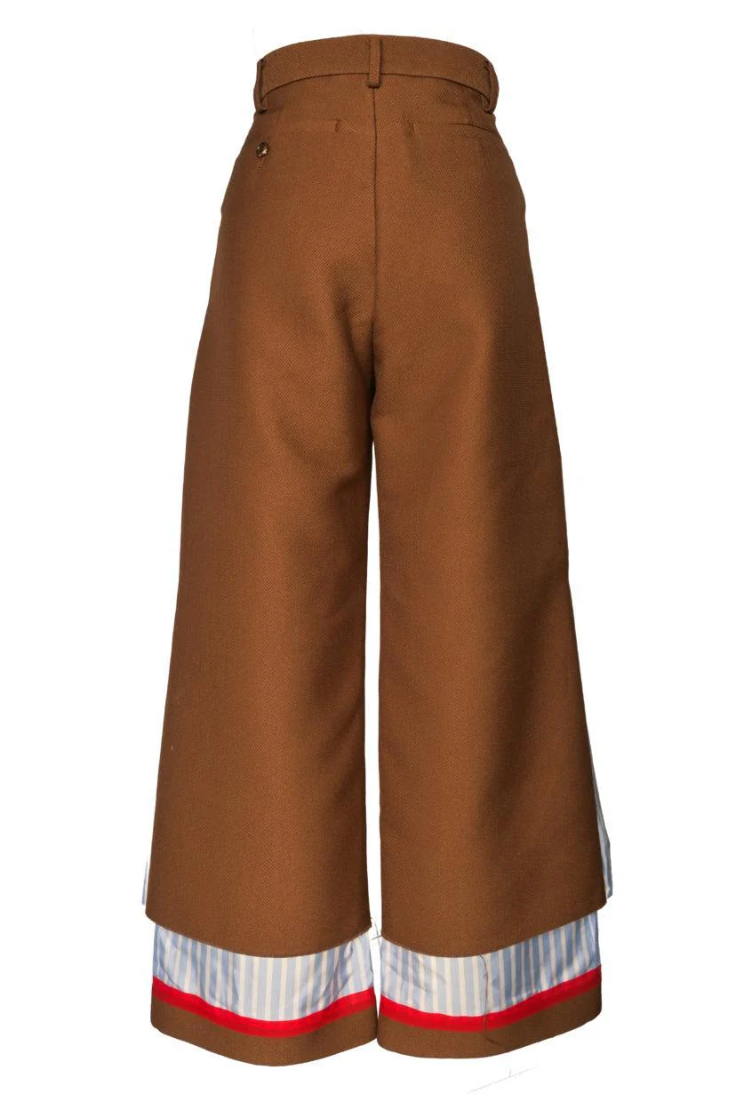 Undercover Size 1 Spliced Mixed Media Pants - Image 2