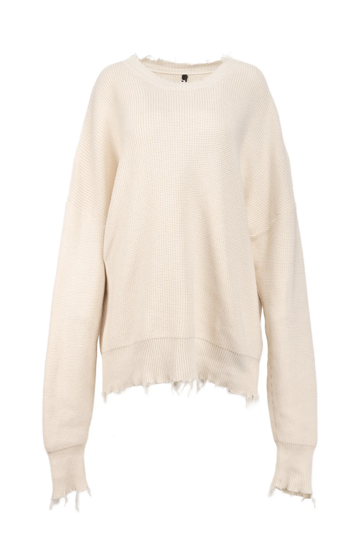 Unravel Project Size XS Men's Distressed Knit Sweater
